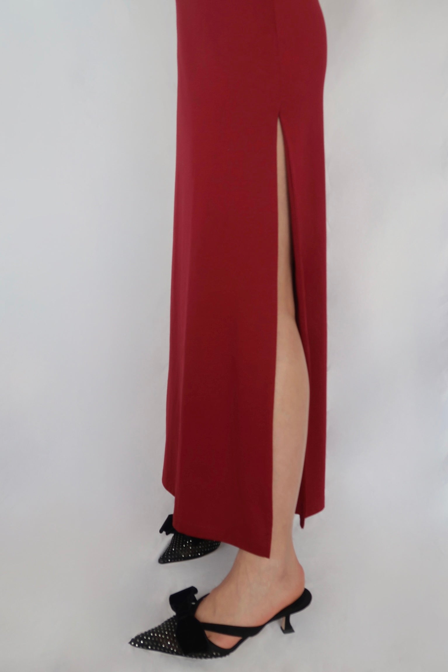 Mei Dress - Cherry Red